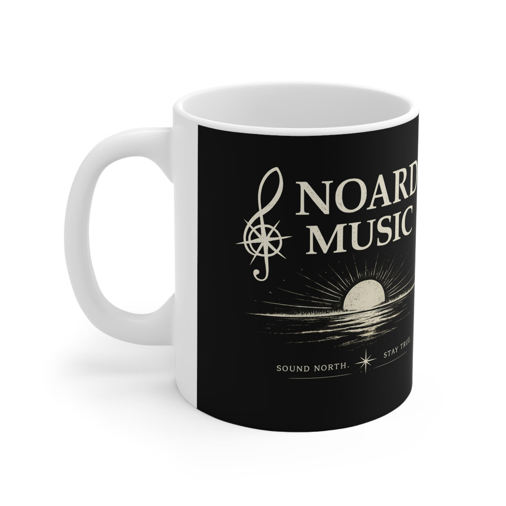 Noard Music Ceramic Coffee Mug — Sound North Collection